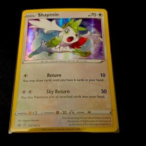 Pokémon chilling reign 123/198 Shaymin